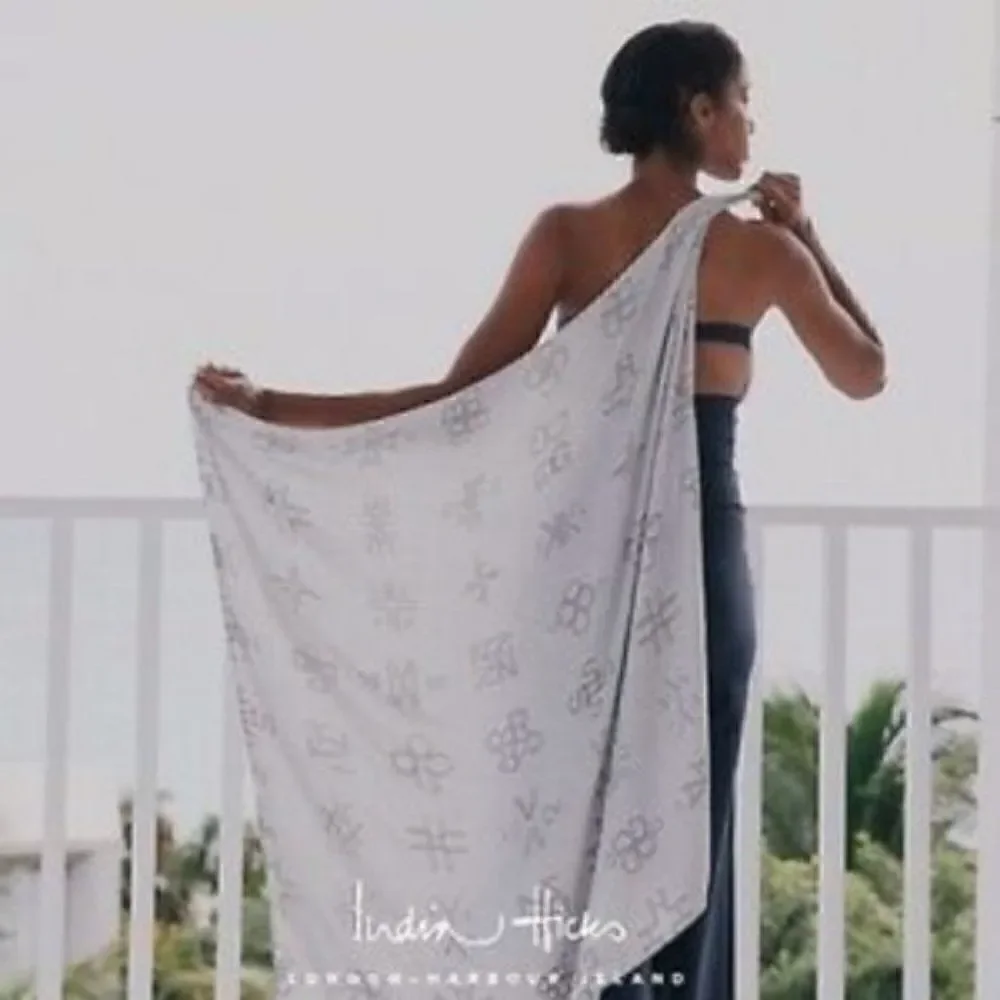 India Hicks Graphicks Scarf - NWT